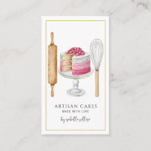 Panadería Pastelería Chef Acuarela Hormigón