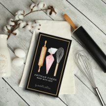 Panadería Pastelería Chef Horneando Utensilios Neg