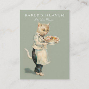 Tarjeta De Visita Panadería, pastelería, pastelería, panadería, rest