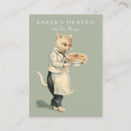 Tarjeta De Visita Panadería, pastelería, pastelería, panadería, rest