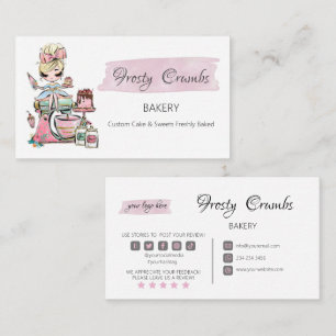 Tarjeta De Visita Panadería repostería dulces    pastelesTarjeta de 