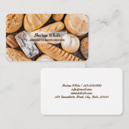 Tarjeta De Visita Panadería residencial
