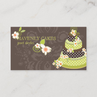 Tarjeta De Visita Panadería verde PixDezine Pandana
