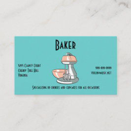 Tarjeta De Visita Panadero