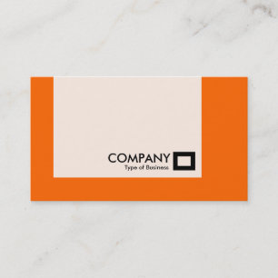 Tarjeta De Visita Panel - Colores - Naranja
