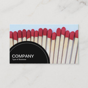 Tarjeta De Visita Panel de semicírculo (puntos) - Coincidencias 03