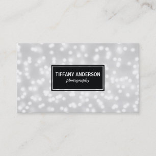 Tarjeta De Visita Panel negro del libro blanco