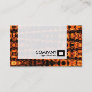 Tarjeta De Visita Panel - Patrón de llama fractal