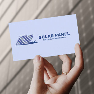 Tarjeta De Visita Panel solar