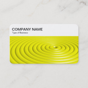 Tarjeta De Visita Panel superior - Anillos concentrados - Coche de n