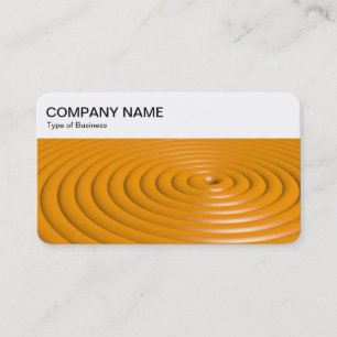 Tarjeta De Visita Panel superior - Anillos concéntricos - Coche Nara