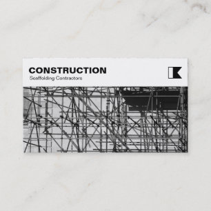 Tarjeta De Visita Panel superior - Construcción - Foto de plegado