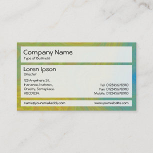 Tarjeta De Visita Paneles 02 - Mármol colorido