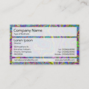Tarjeta De Visita Paneles 02 - Pizzazz Mineral