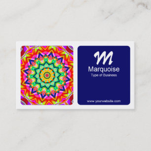 Tarjeta De Visita Paneles - Kaleidoscópico 03