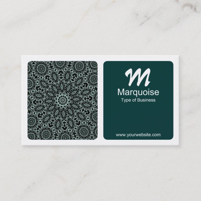 Tarjeta De Visita Paneles - Kaleidoscópico 06 (Anverso)