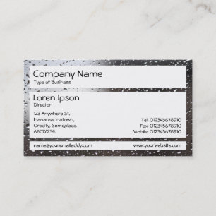 Tarjeta De Visita Paneles - Lluvia en una ventana