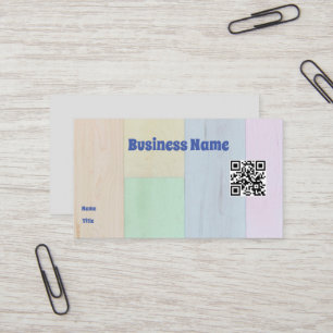 Tarjeta De Visita Paneles pintados