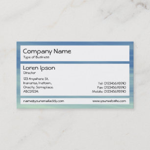 Tarjeta De Visita Paneles - Senderos Sky