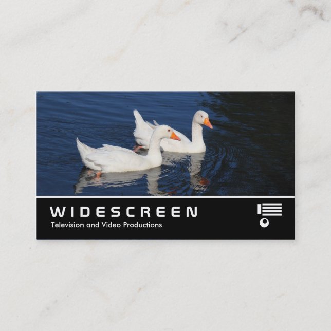 Tarjeta De Visita Pantalla ancha 0440 - Enden Geese (Anverso)