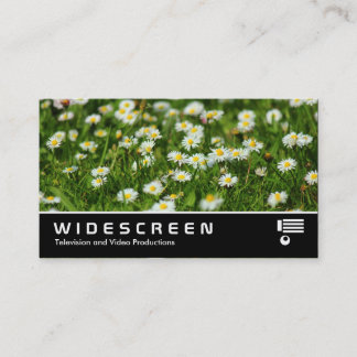 Tarjeta De Visita Pantalla ancha 0474 - Daisies