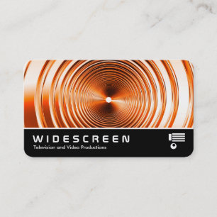 Tarjeta De Visita Pantalla ancha 0545: Naranja de muelle largo