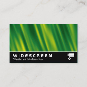 Tarjeta De Visita Pantalla ancha 150 - Cascada verde