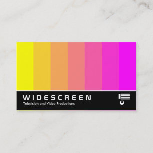 Tarjeta De Visita Pantalla ancha 161 - Mezcla de colores - Yelloe a
