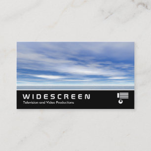 Tarjeta De Visita Pantalla ancha 275 - Mar y cielo