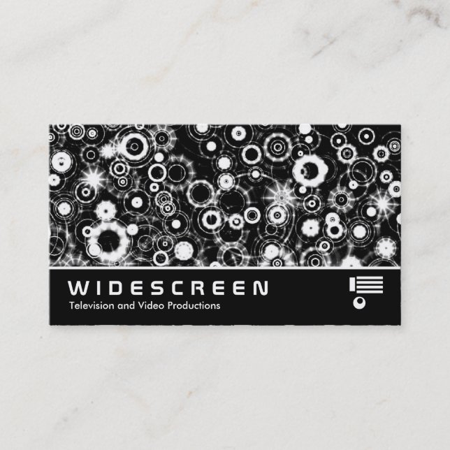 Tarjeta De Visita Pantalla ancha 292 - Halo Stars (Anverso)