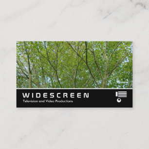 Tarjeta De Visita Pantalla ancha 352 - arce japonés