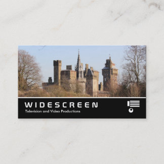 Tarjeta De Visita Pantalla ancha 386 - Castillo de Cardiff