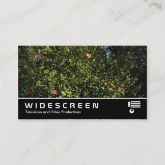 Tarjeta De Visita Pantalla ancha 394 - Camellia Bush