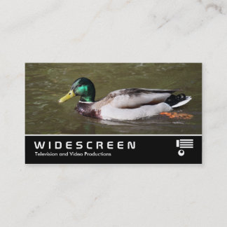 Tarjeta De Visita Pantalla ancha 401 - Pato mallard