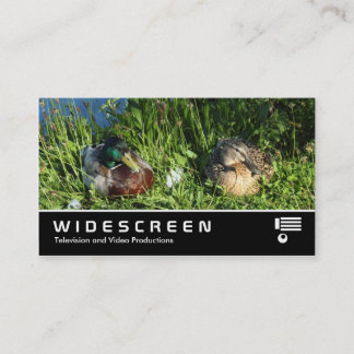 Tarjeta De Visita Pantalla ancha 407 - Mr. y Mrs. Mallard
