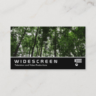 Tarjeta De Visita Pantalla ancha 409 - Tapa de bosques