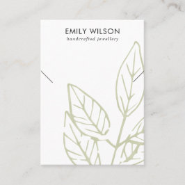 TARJETA DE VISITA PANTALLA B DE LA BANDA DE LA FAUNA DE LA BOLSA TRO