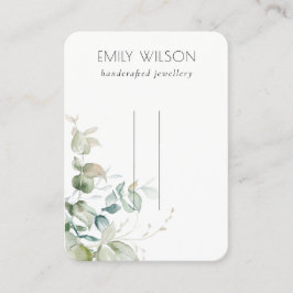 Tarjeta De Visita Pantalla de anclaje de anclaje azul del anclaje ve