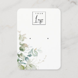 Tarjeta De Visita Pantalla de anclaje de la repisa de la repisa azul