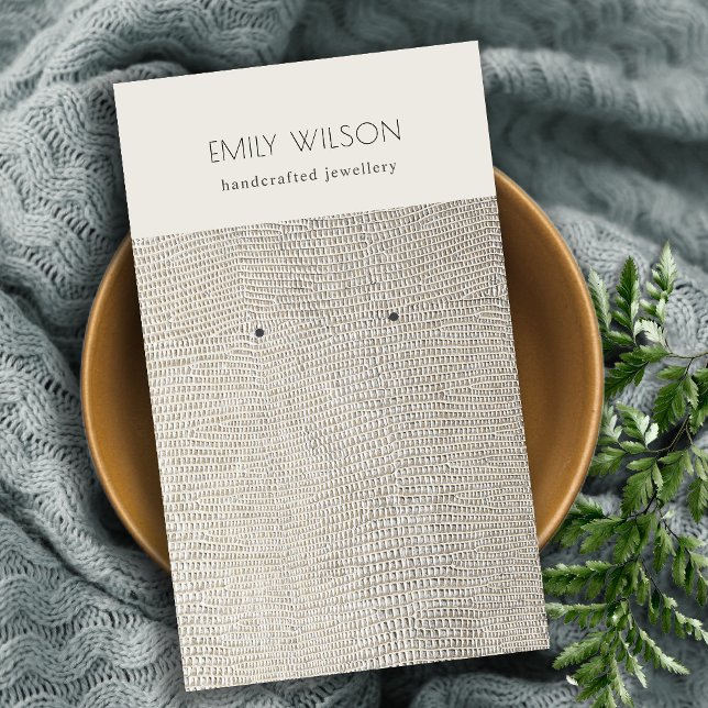 Tarjeta De Visita Pantalla de anclaje de piel de perla plateada (Subido por el creador)