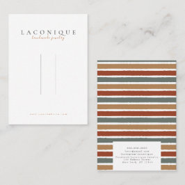 Tarjeta De Visita Pantalla de anclaje | Resumen | Moderno