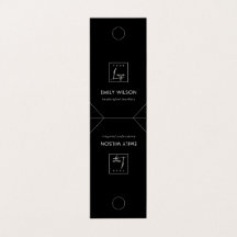 Pantalla de collar colgante blanca de Moda mínima