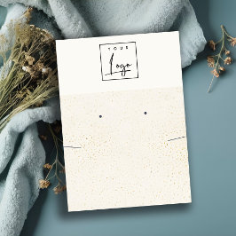 Tarjeta De Visita Pantalla de collar de ganancia con el logotipo bla