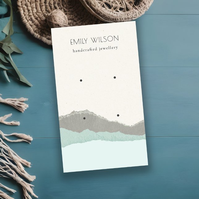 Tarjeta De Visita Pantalla De Conducción De Ondas De La Montaña Past (Subido por el creador)