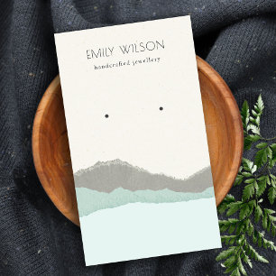 Tarjeta De Visita Pantalla De Conducción De Ondas De La Montaña Past