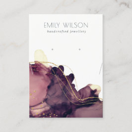 Tarjeta De Visita Pantalla De Conducción Del Collar Del Cuello De Or