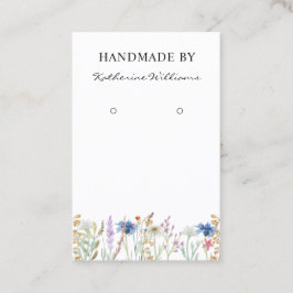 Tarjeta De Visita Pantalla de conexión de bonito | Floral de flores