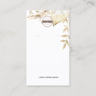 Tarjeta De Visita Pantalla de conexión del logotipo NEUTRAL de BOHO