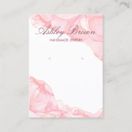 Tarjeta De Visita Pantalla de emparejamiento de joyas hechas a mano 