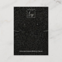 PANTALLA DE GANANCIA DE TEXTO MOSAICO NEGRO